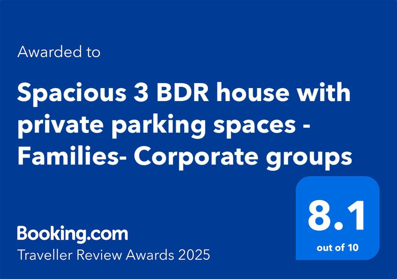 Spacious 3 Bdr House With Parking-Families-Corporate Groups By Orbitat Accommodations Cambridge Eksteriør billede